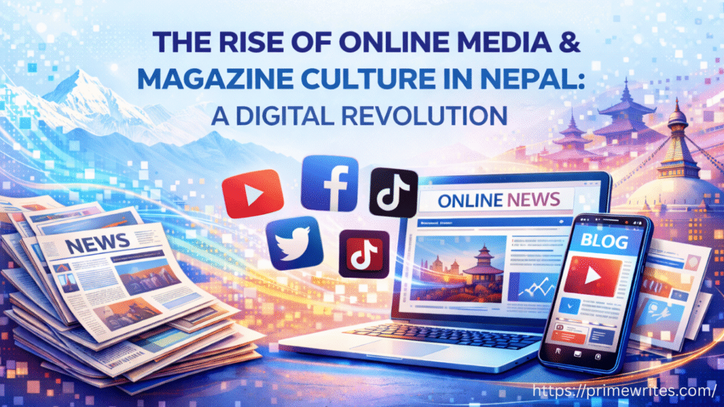 The Rise of Online Media and Magazine in Nepal: A Digital Revolution